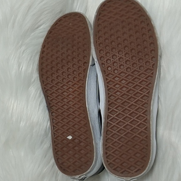 Like New Unisex Checkered Vans Shoes Sz.8 Womens Sz.9.5 Worn 1 or 2x Max - Picture 13 of 14